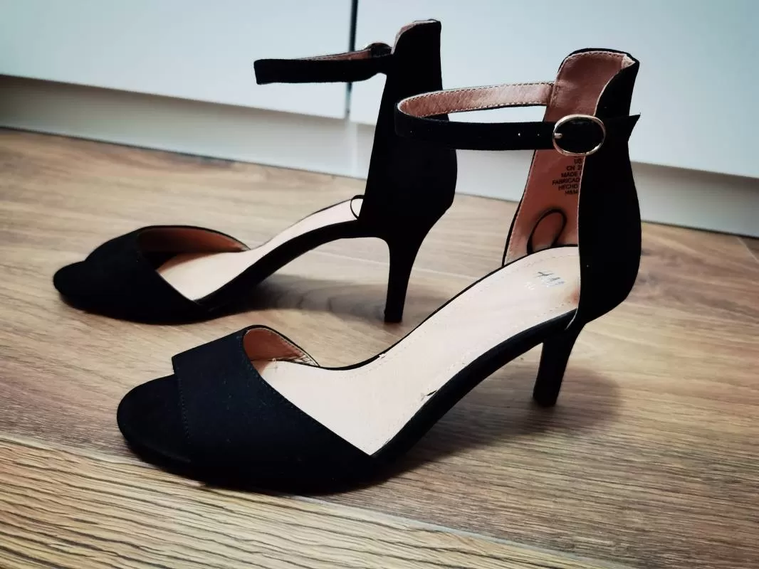 Sandale cu toc H&M EU 40 | Negru - Image 3
