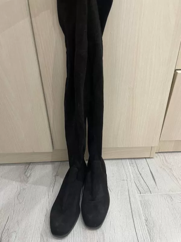 Cizme Stradivarius EU 37.5 | Negru - Image 2