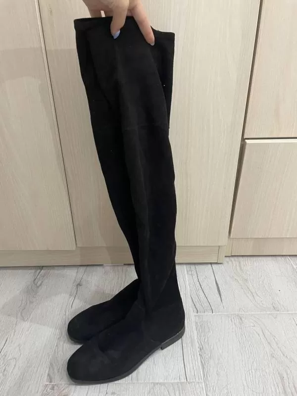Cizme Stradivarius EU 37.5 | Negru - Image 3