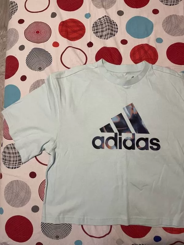 Top adidas EU 36 | Bleu, Normal, Bumbac - Image 5