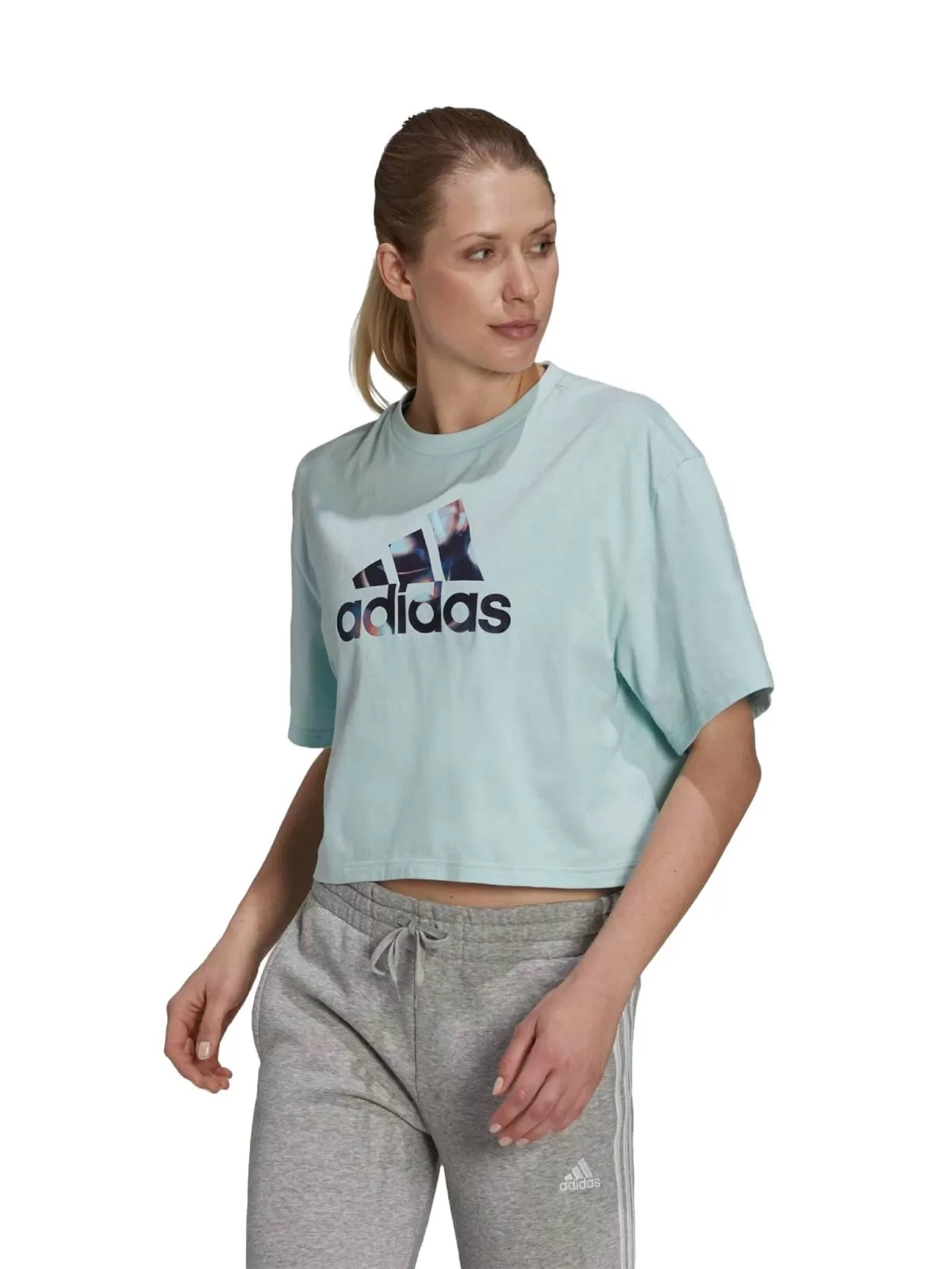 Top adidas EU 36 | Bleu, Normal, Bumbac