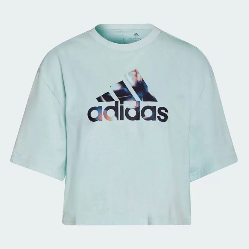 Top adidas EU 36 | Bleu, Normal, Bumbac - Image 2