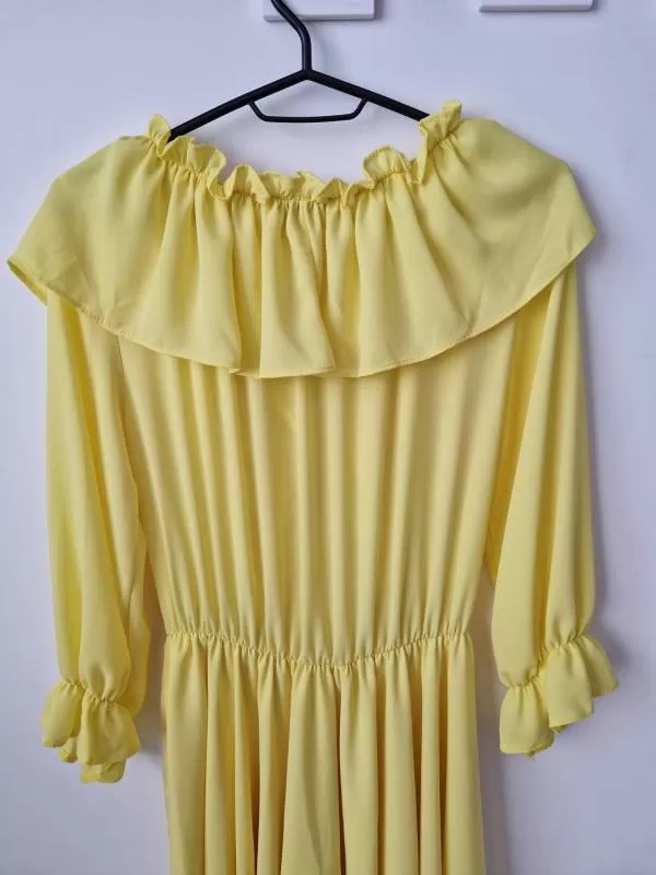 Rochie casual Issa Lush EU 38 | Galben, Mini, Poliester - Image 7