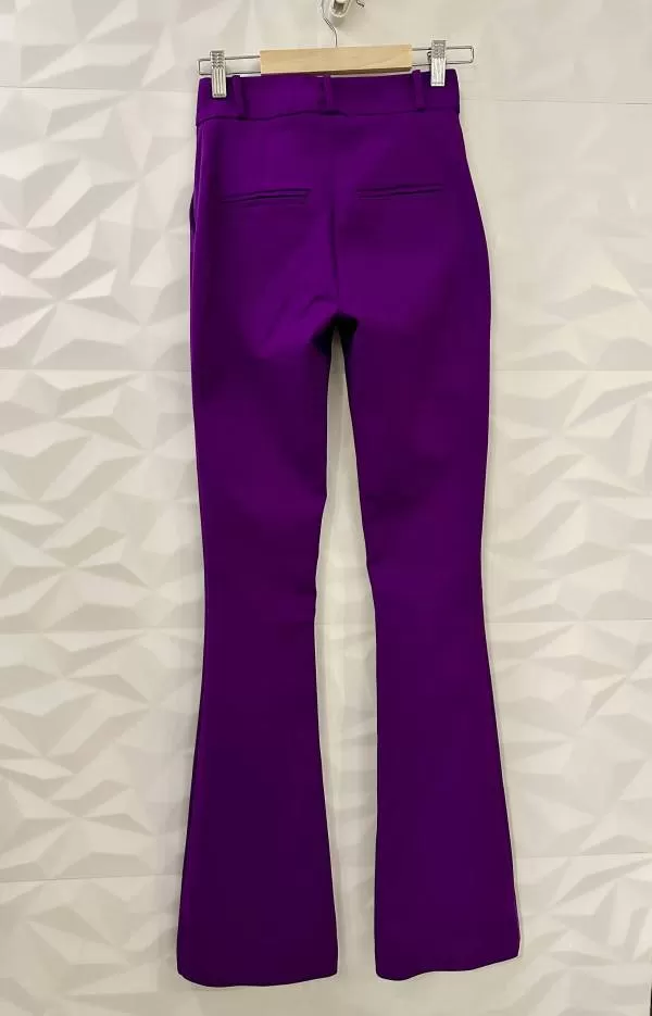 Pantaloni Flavio Castellani XS | Mov, Lungi, Poliester - Image 3