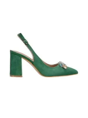 Pantofi cu toc înalt Zapatos S | Verde