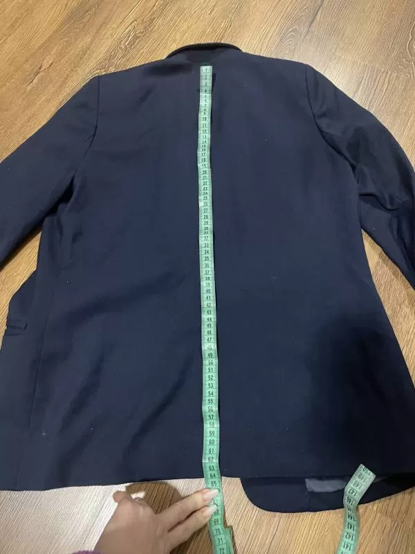 Sacou Tom Tailor EU 36 | Albastru, Normal, Bumbac - Image 7