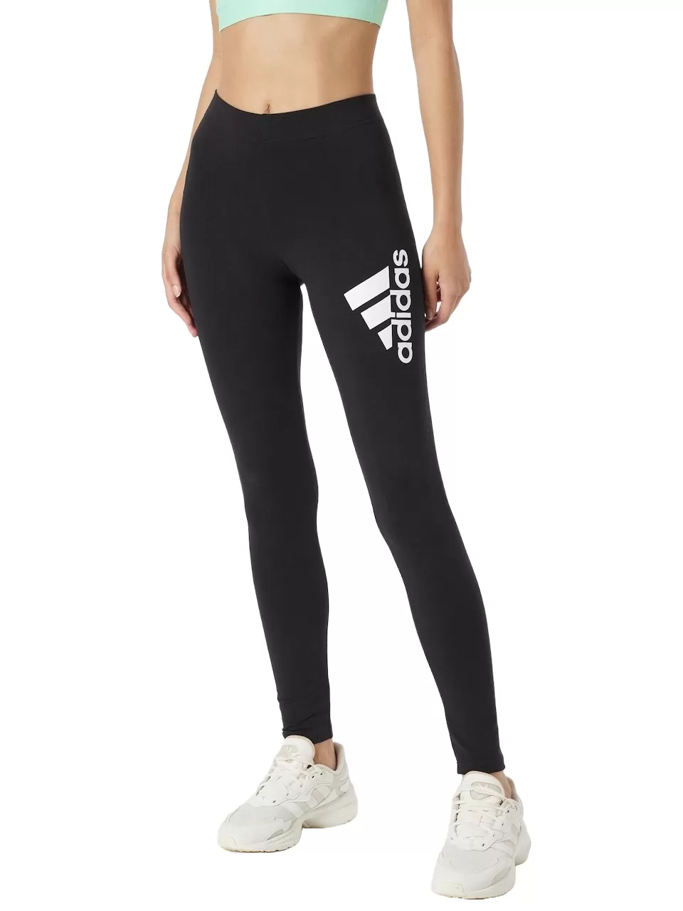 Colanți sport adidas M | Negru, Bumbac