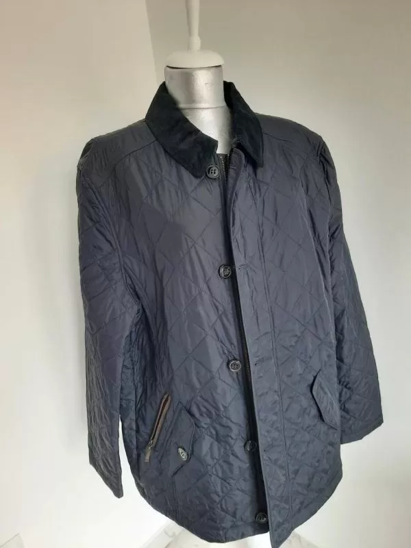 Geacă matlasată BARBOUR XXL | Albastru, Fără glugă, Monocrom - Image 2