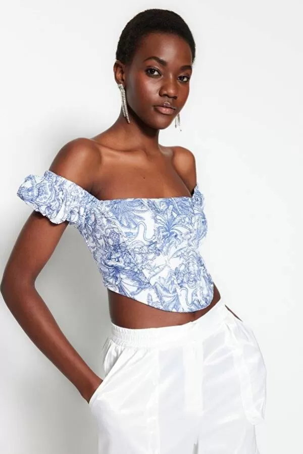 Top Trendyol EU 36 | Multicolor, Normal, Poliester - Image 3