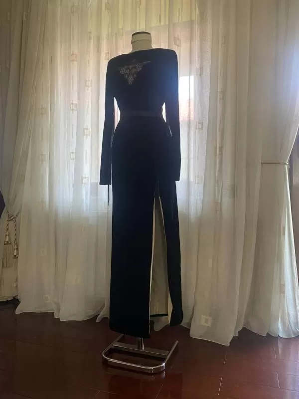 Rochie de seară Manuri EU 36 | Negru, Maxi - Image 5