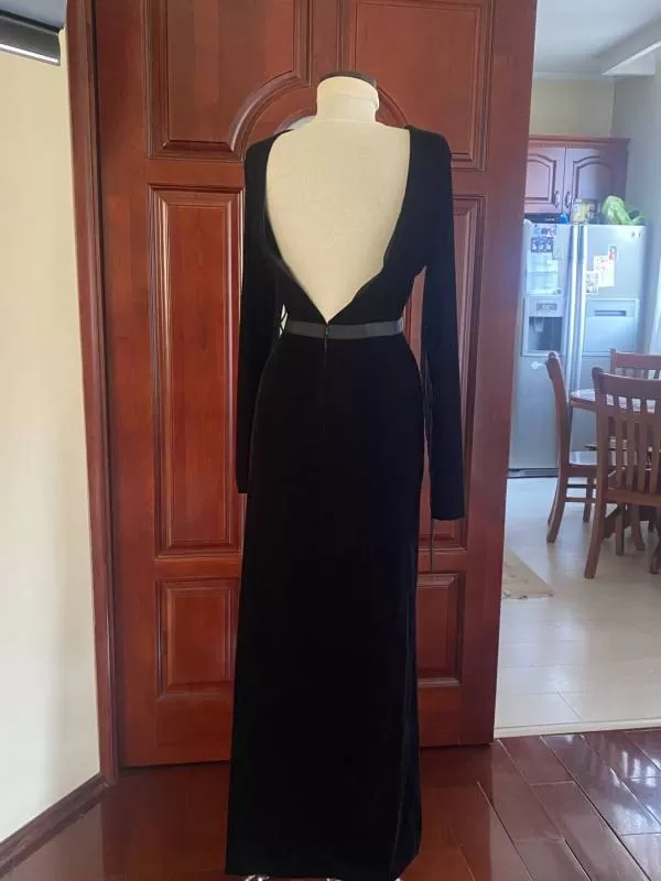 Rochie de seară Manuri EU 36 | Negru, Maxi - Image 7