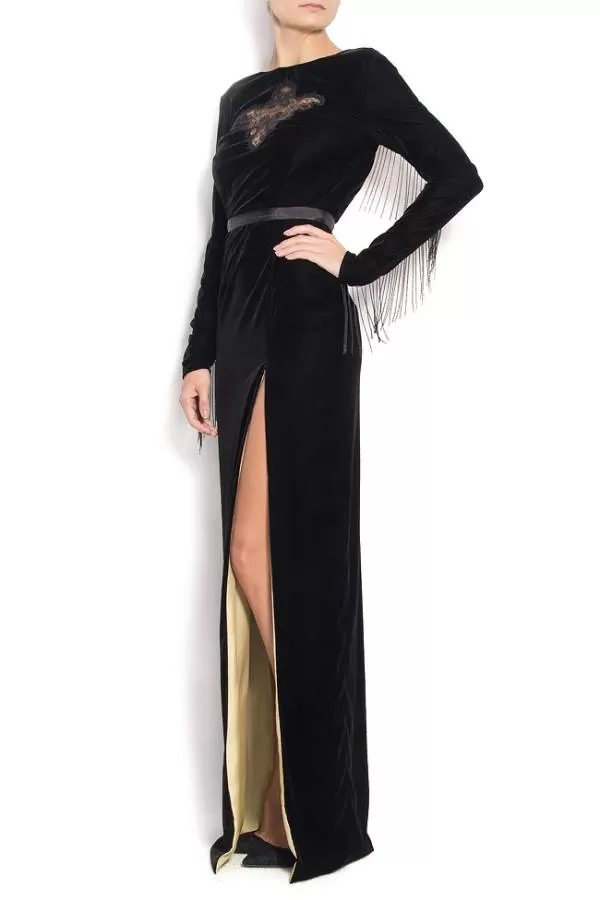 Rochie de seară Manuri EU 36 | Negru, Maxi - Image 2