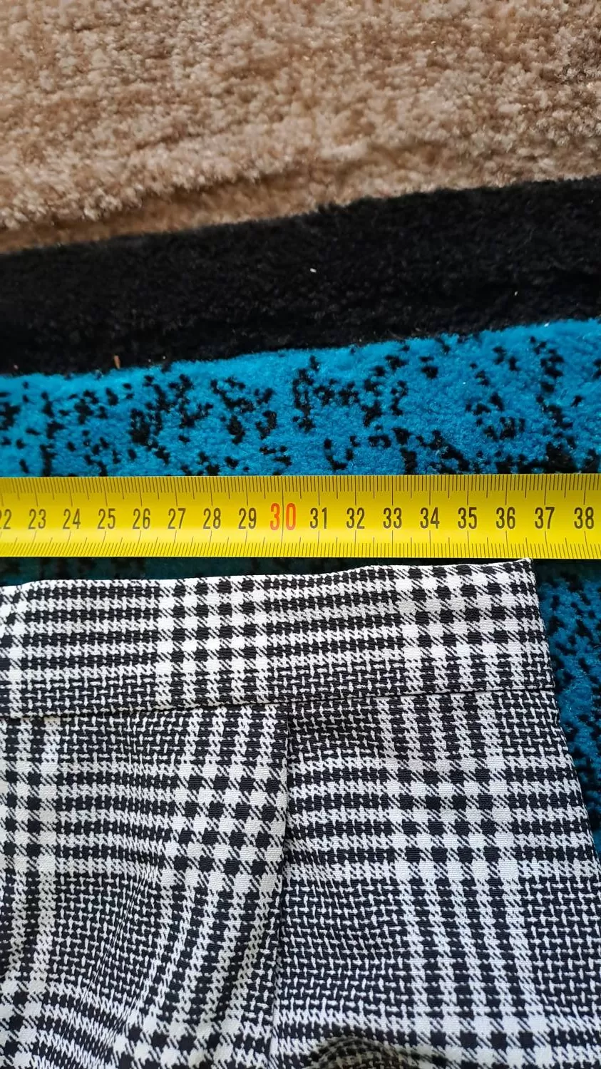 Pantaloni H&M EU 38 | Gri, Lungi, Poliester - Image 4