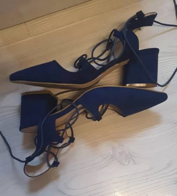 Pantofi Botinelli EU 39 | Indigo, Piele ecologică - Image 4