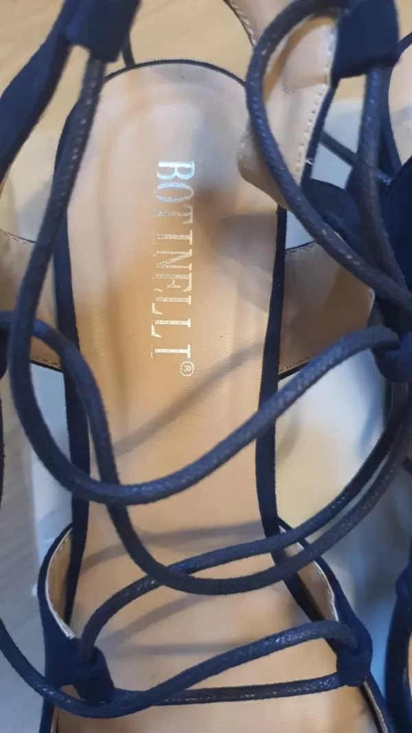 Pantofi Botinelli EU 39 | Indigo, Piele ecologică - Image 5