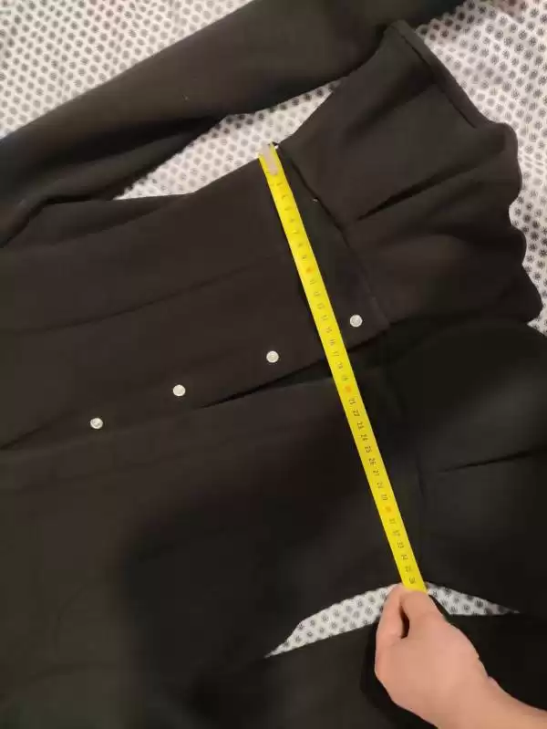 Sacou ASOS EU 36 | Negru, Normal, Bumbac - Image 9
