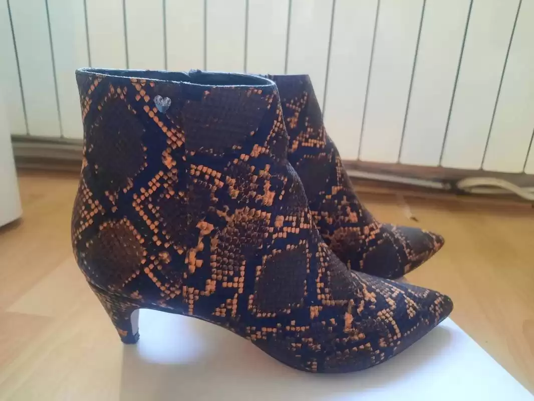 Ghete Motivi EU 38 | Multicolor, Piele ecologică - Image 5