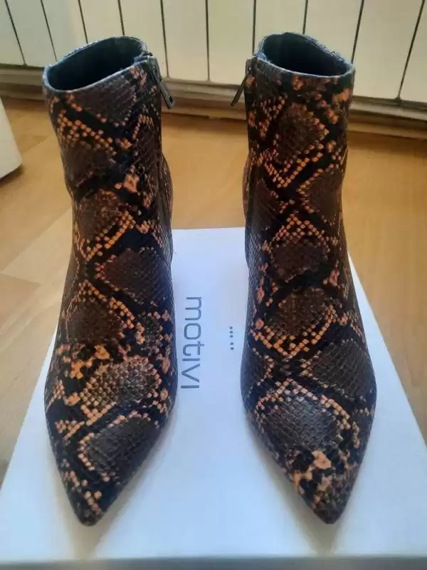 Ghete Motivi EU 38 | Multicolor, Piele ecologică - Image 2