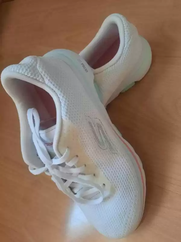 Sneakers Skechers EU 37.5 | Alb, Pânză - Image 7