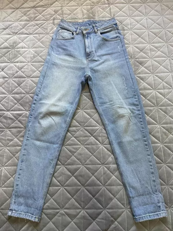 Blugi NA-KD EU 36 | Albastru, Lungi, Talie medie, Slim fit, Denim - Image 2