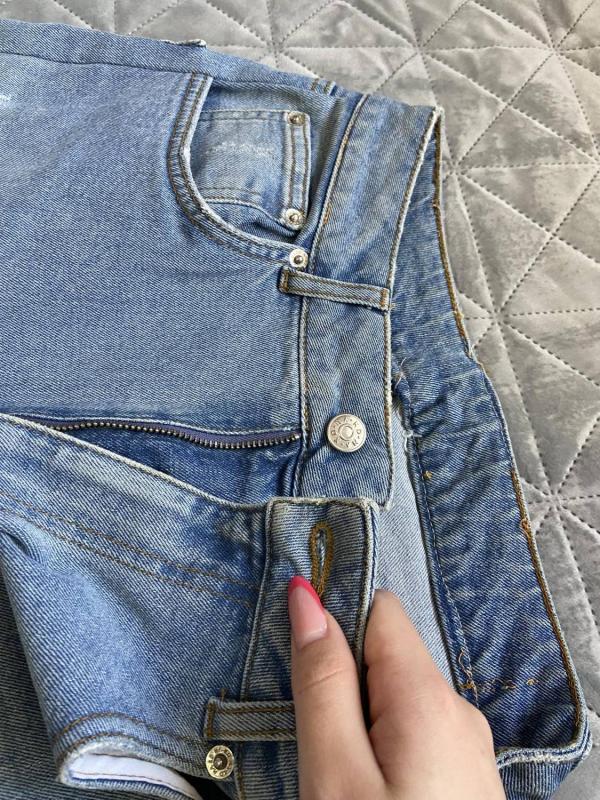 Blugi NA-KD EU 36 | Albastru, Lungi, Talie medie, Slim fit, Denim - Image 5