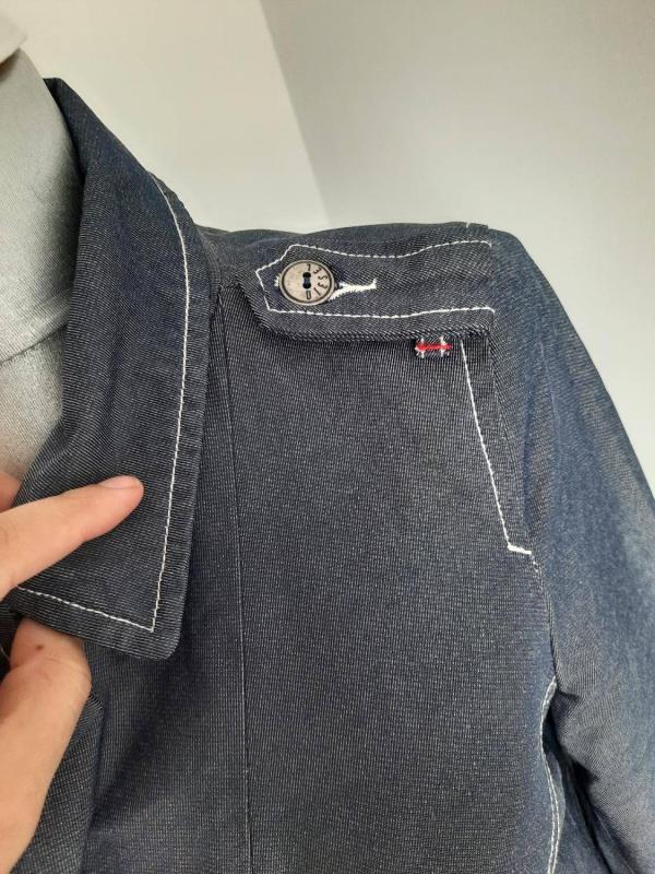 Geacă din denim Diesel XS | Albastru, Fără glugă, Denim - Image 3