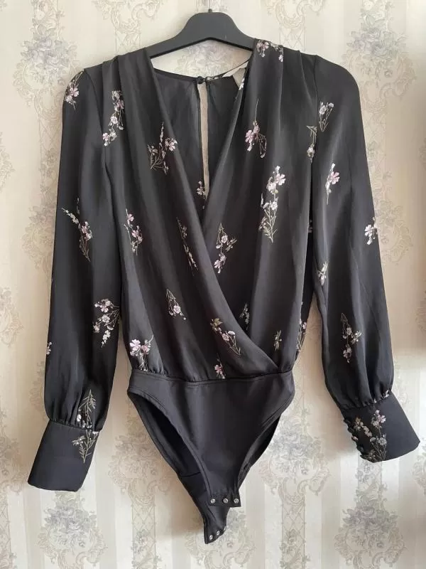 Body H&M EU 34 | Negru, Normal, Poliester - Image 2