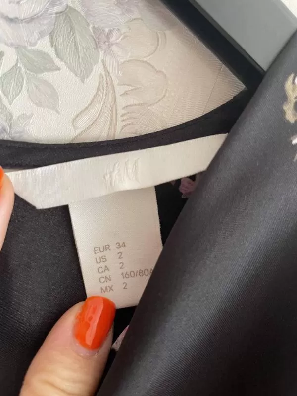 Body H&M EU 34 | Negru, Normal, Poliester - Image 6