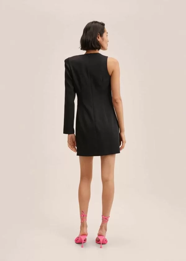 Rochie casual Mango S | Negru, Mini - Image 3