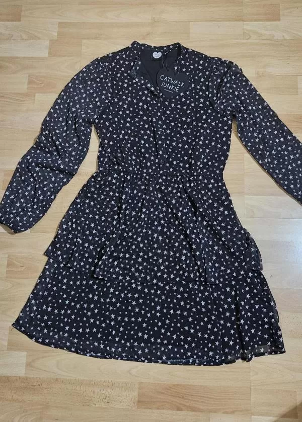 Rochie office Catwalk Junkie EU 36 | Negru, Midi - Image 2