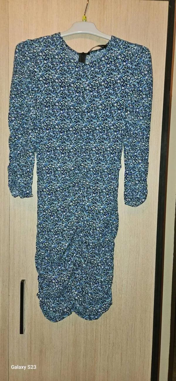 Rochie de seară Zara EU 36 | Albastru, Mini, Vâscoză - Image 7