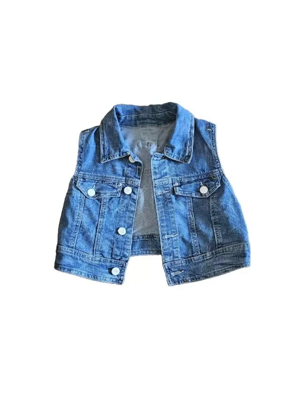 Vestă Desperado EU 36 | Albastru, Fără glugă, Denim