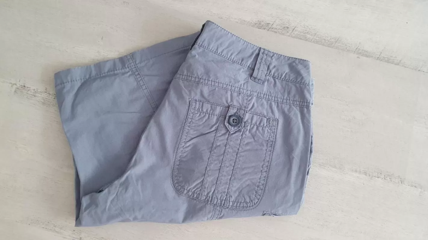 Pantaloni Casa Blanca EU 40 | Gri, Scurți, Bumbac - Image 3