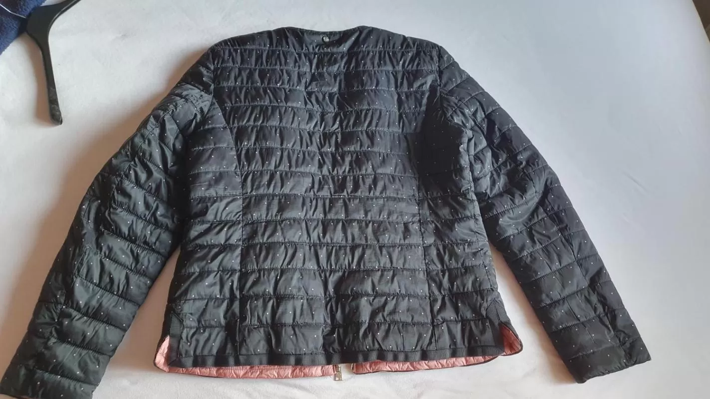Geacă matlasată Massimo Dutti EU 38 | Roz, Fără glugă, Buline & Imprimeuri mici, Poliester - Image 3