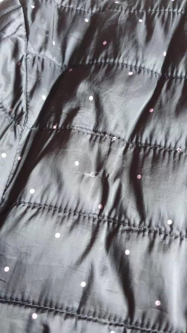 Geacă matlasată Massimo Dutti EU 38 | Roz, Fără glugă, Buline & Imprimeuri mici, Poliester - Image 8