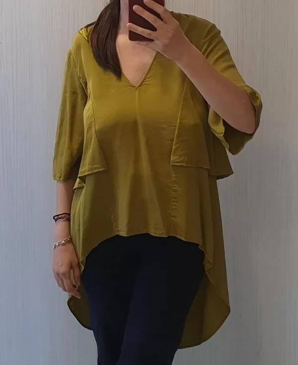 Cămașă Zara XS | Khaki, Normal, Poliester - Image 5