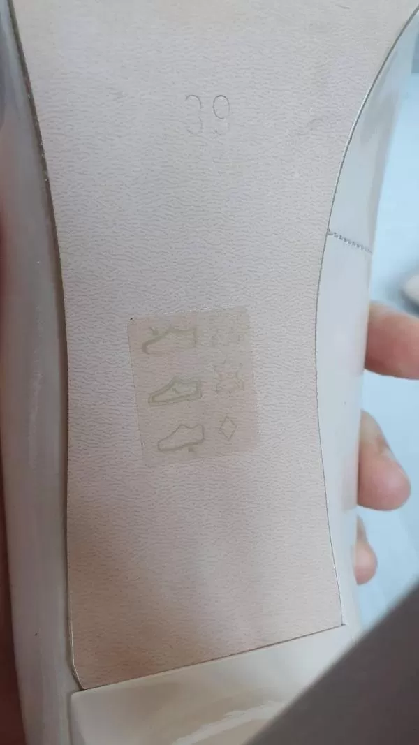 Pantofi cu toc înalt Botta EU 39 | Ivoire, Piele naturală - Image 6