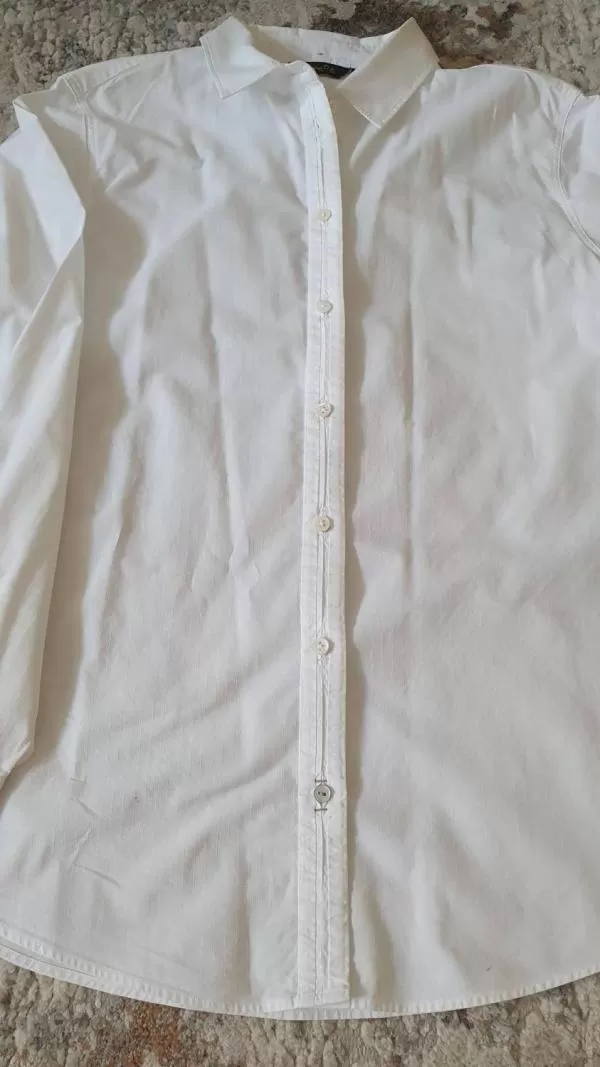 Cămașă Massimo Dutti EU 40 | Alb, Normal, Bumbac - Image 3