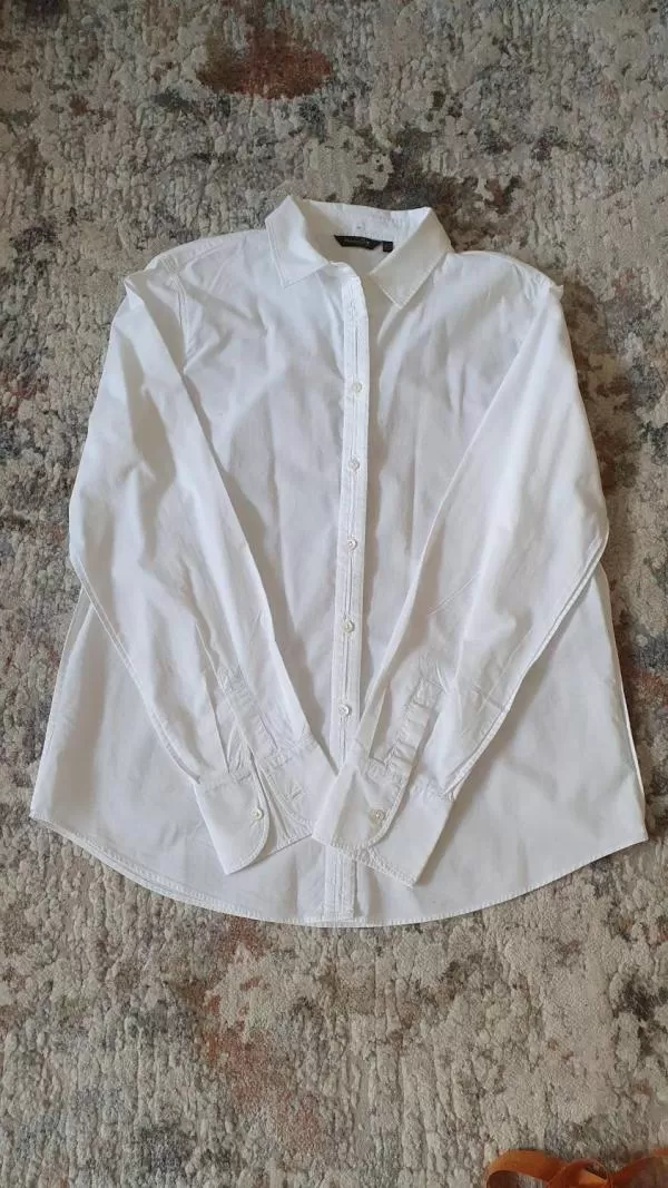 Cămașă Massimo Dutti EU 40 | Alb, Normal, Bumbac - Image 2
