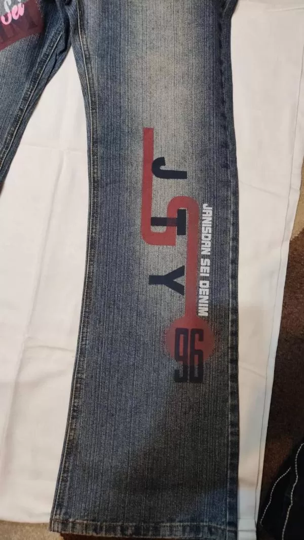 Blugi Janisdan EU 30 | Albastru, Lungi, Denim - Image 3