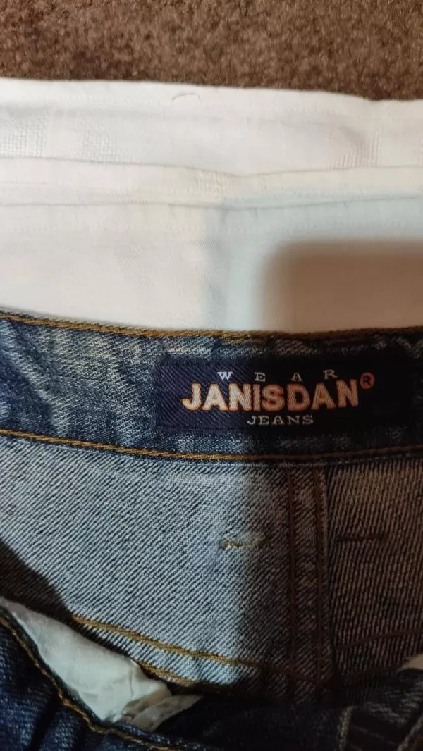 Blugi Janisdan EU 30 | Albastru, Lungi, Denim - Image 8