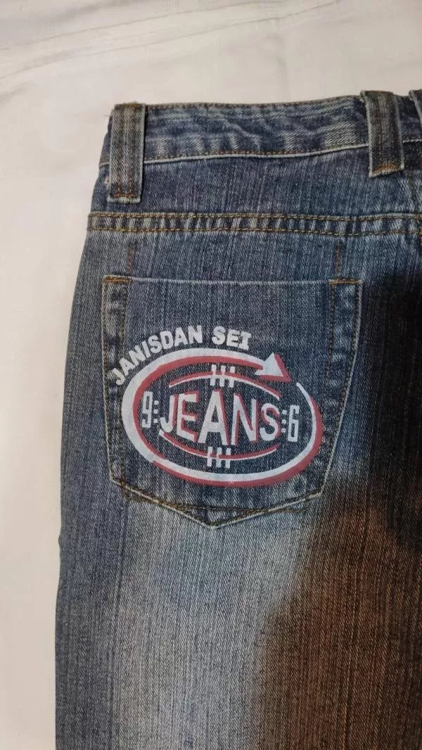 Blugi Janisdan EU 30 | Albastru, Lungi, Denim - Image 10