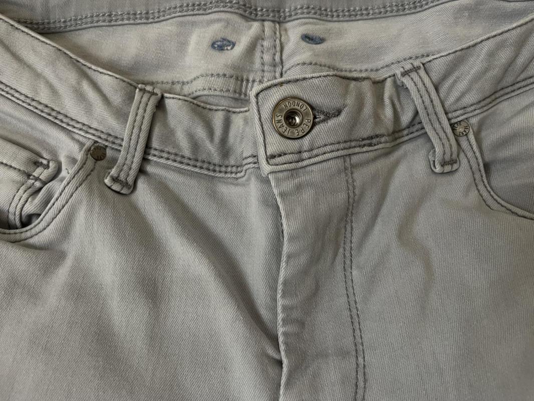 Blugi Pepe Jeans EU 38 | Gri, Lungi, Denim - Image 6