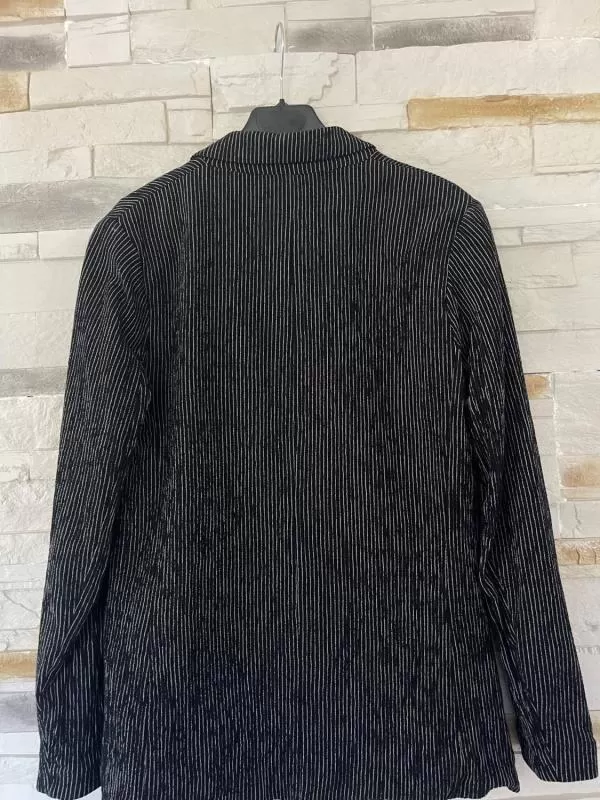 Sacou H&M EU 40 | Negru, Normal, Poliester - Image 7