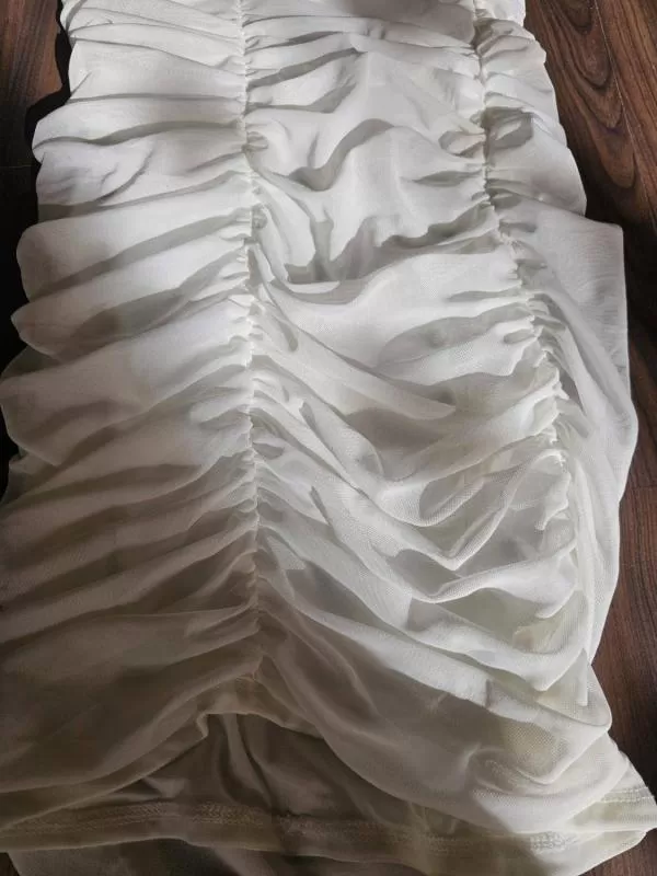 Rochie de seară NLY One S | Alb, Mini, Poliester - Image 3