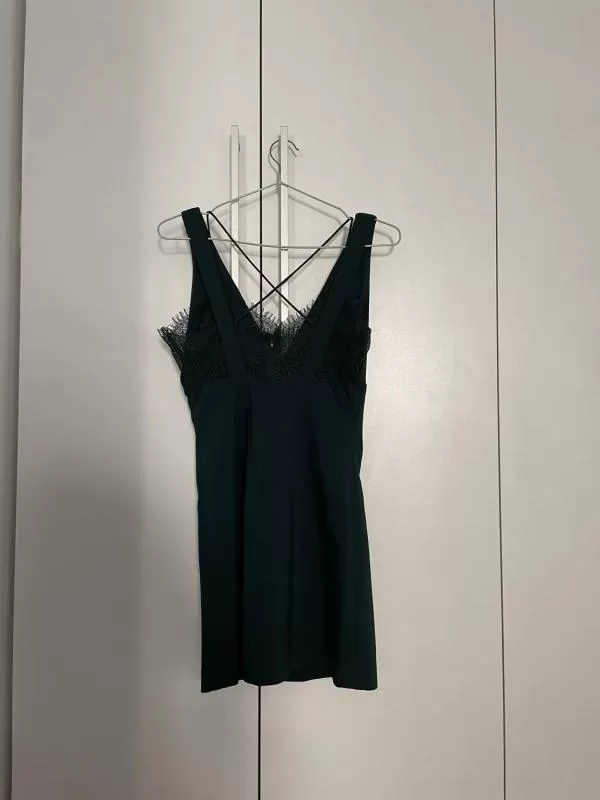 Rochie de seară Zara EU 34 | Verde, Mini - Image 4