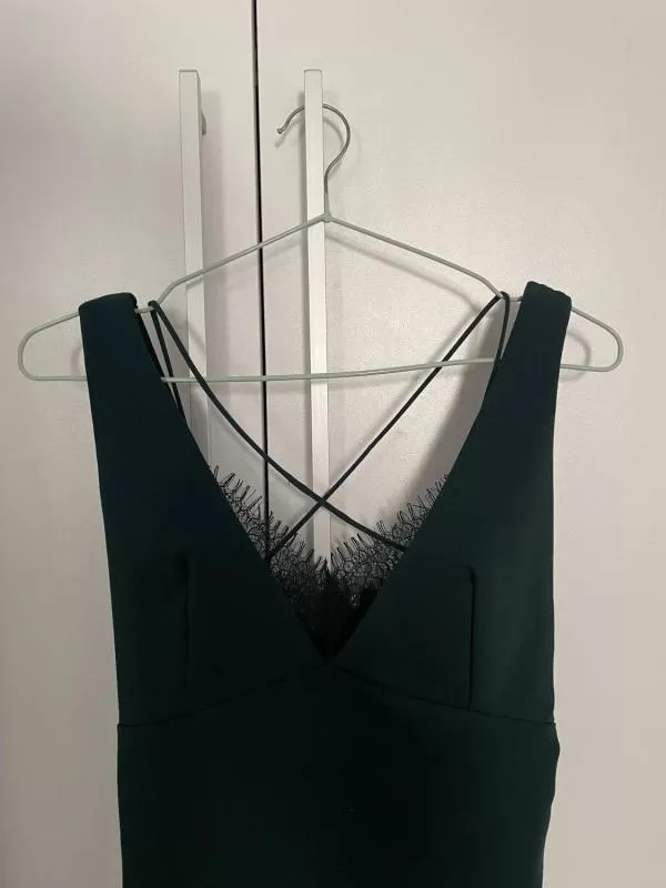 Rochie de seară Zara EU 34 | Verde, Mini - Image 6