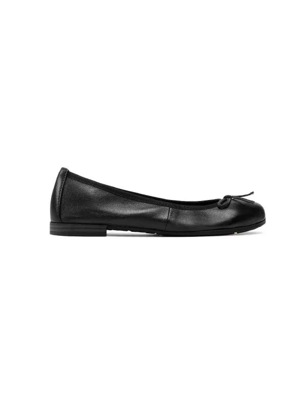 Balerini Marco Tozzi EU 39 | Negru, Piele naturală