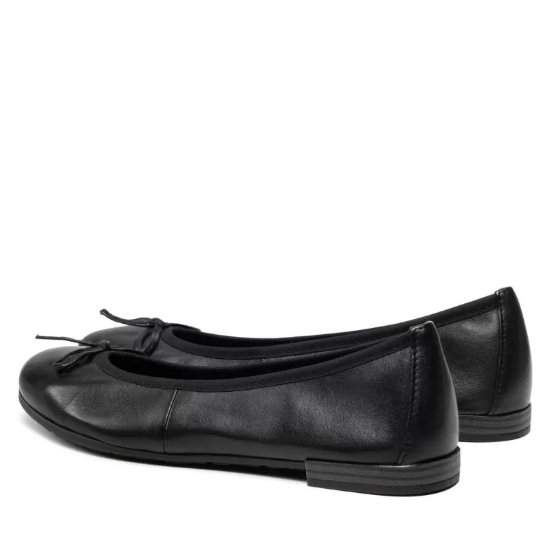 Balerini Marco Tozzi EU 39 | Negru, Piele naturală - Image 3