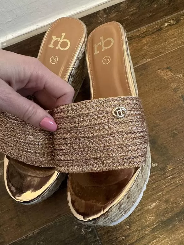 Espadrile Roccobarocco EU 36 | Bej - Image 3